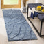 Alfombra Runner 2'3x7' Azul Claro Alta Tracción