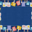Alfombra educativa infantil 6x8ft4pulg multicolor para