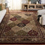 Alfombra sala dormitorio 8x11pies diseño oriental no pelusa