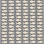 Alfombra lavable exterior 5'3x7'7 gris y beige CY6013-236