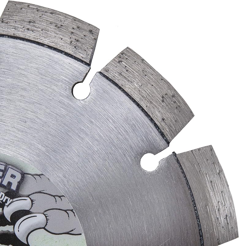 Hoja diamante V para reparar grietas hormigón 7x3/8pulg
