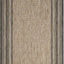 Alfombra decorativa impermeable 4x5ft7" color negro