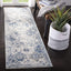 Alfombra pasillo 2ft3pulg x 6ft diseño bohemio