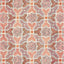 Alfombra sala dormitorio 6x9ft rosa naranja lana bohemia