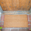 Felpudo fibra coco respaldo PVC antiderrap 17x30"
