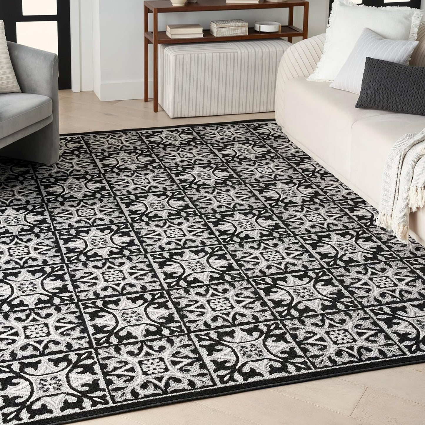 Alfombra 3x5pulg dormitorio sala comedor cocina 4x6pies