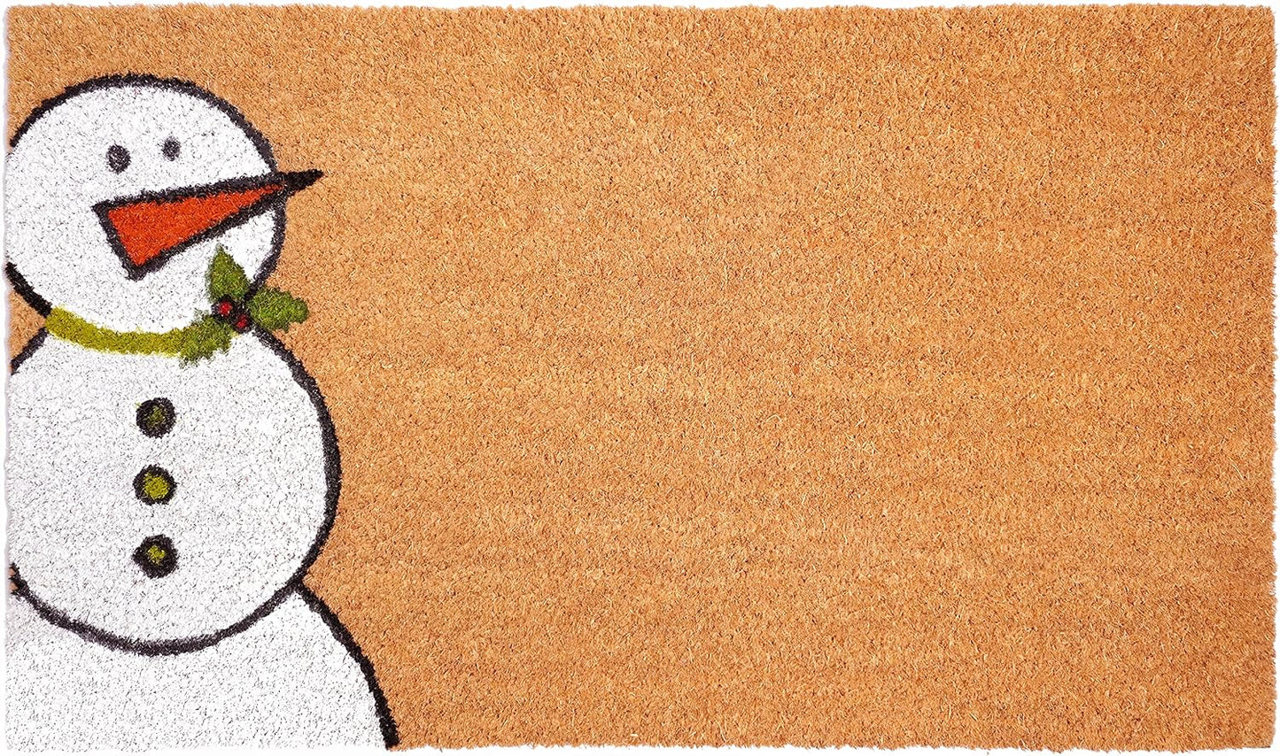 Felpudo invierno muñeco nieve 24x36pulg