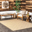 Alfombra exterior 3x5ft sólida resistente manchas