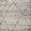 Alfombra decorativa gris carbón 2'7"x4'