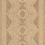 Alfombra geométrica tribal 6'7x9' resistente manchas