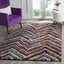 Alfombra decorativa 3x5ft multicolor diseño abstracto no