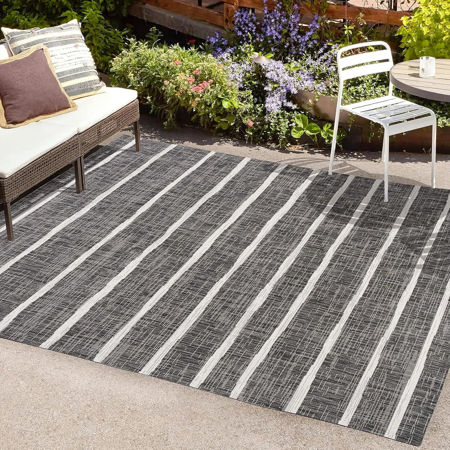 Alfombra Berber 4x6ft para interiores exteriores