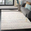 Alfombra decorativa 3x5ft diseño marroquí bohemio no pelusa