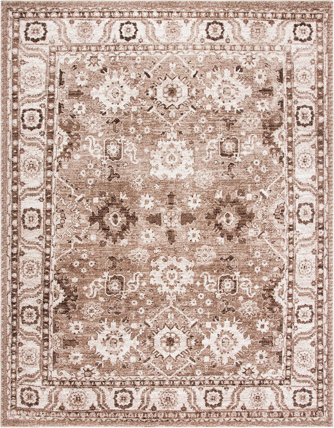 Alfombra Hamadan vintage 8x10pulg diseño persa sala