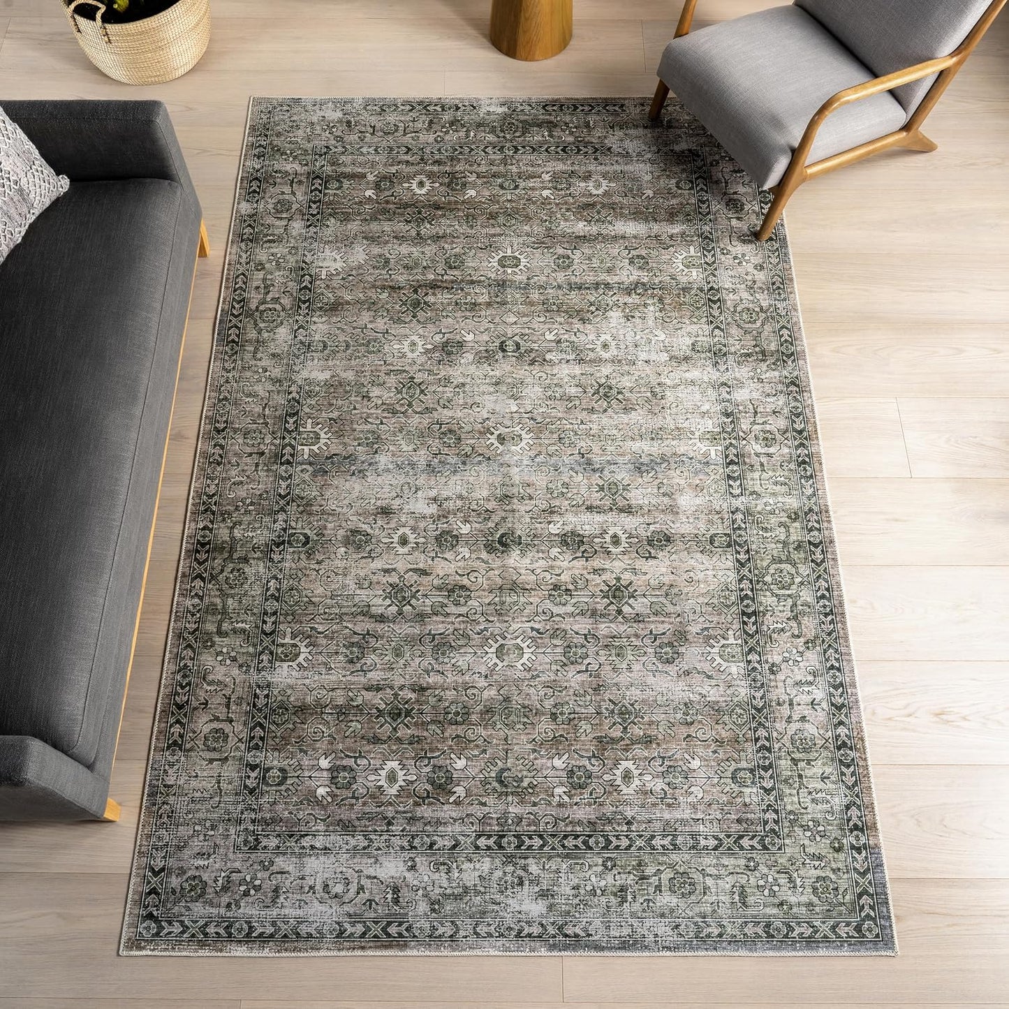 Alfombra lavable 3x5ft impermeable antiderrap