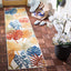 Alfombra sala dormitorio comedor 2x16ft geométrico