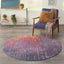 Alfombra redonda 4ft para dormitorio sala comedor
