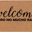 Felpudo fibra coco puerta delantera 30x18" estándar