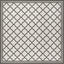 Alfombra exterior lavable 6x7ft cuadrada gris claro y carbón