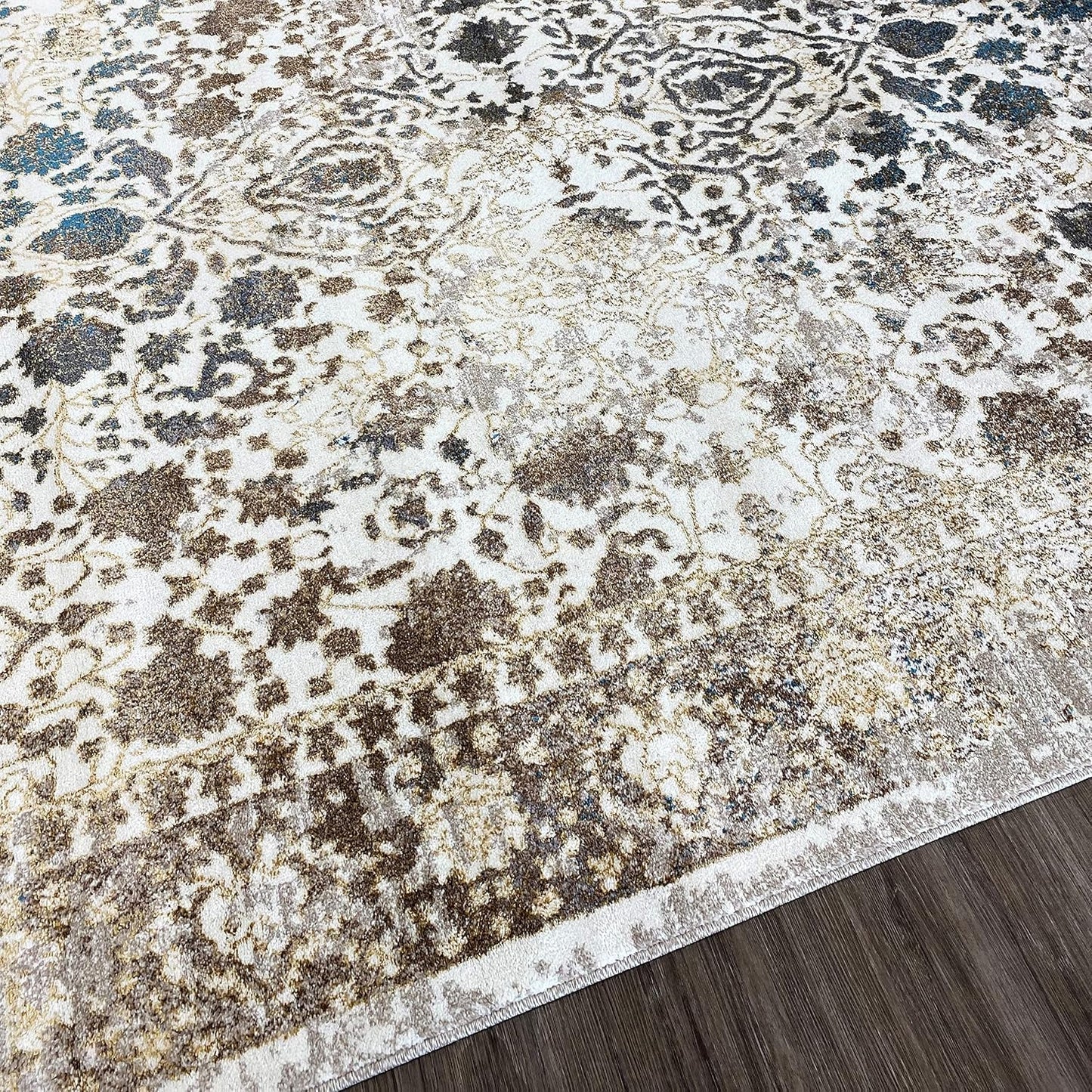 Alfombra Moderna Grande 6495 para Sala y Dormitorio