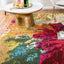 Alfombra área abstracta moderna 5x8ft multicolor