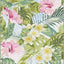 Alfombra lavable exterior 8x10ft5pulg verde y rosa no pelusa