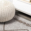 Alfombra tribal diamante 2x10ft beige/marrón patio