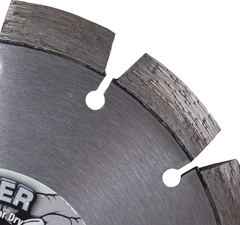 Hoja diamante V para reparar grietas hormigón 7x1/4pulg