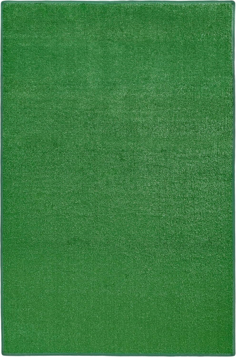 Alfombra césped artificial verde 4x6ft interiores exteriores