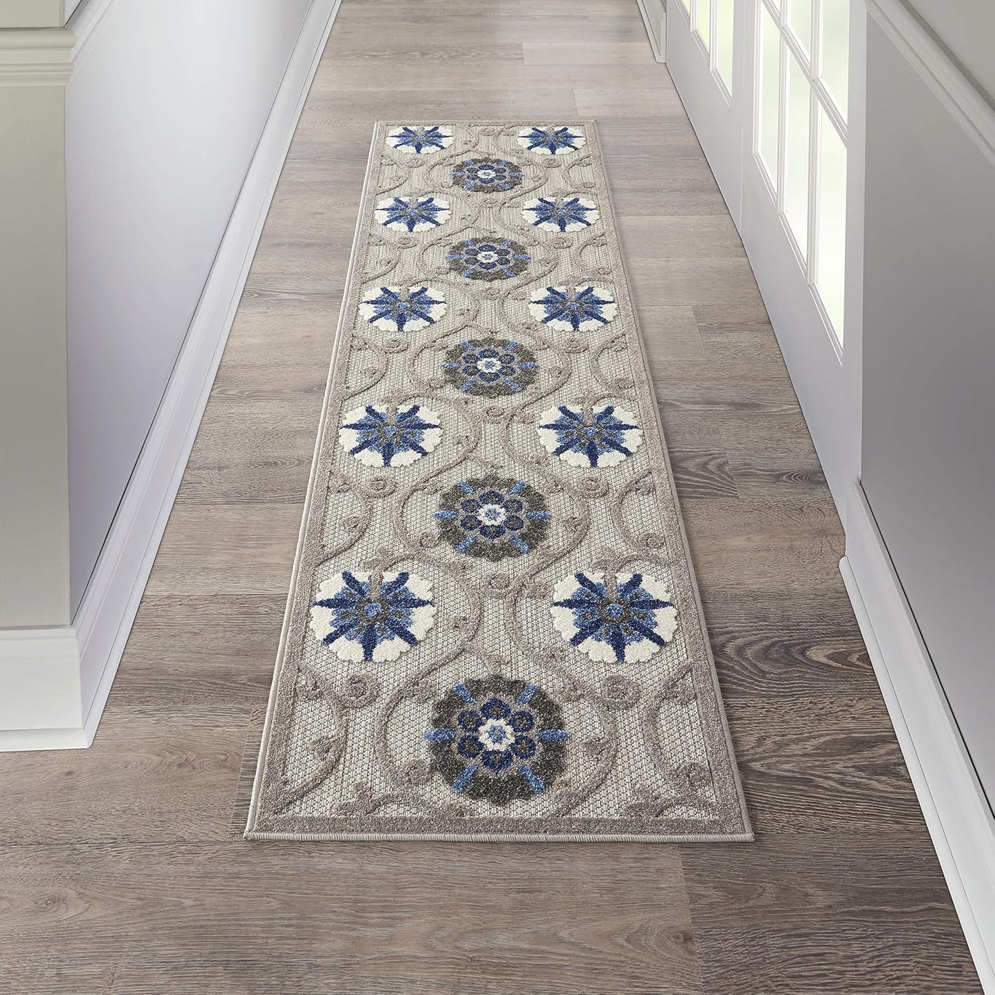 Alfombra 2'3"x8' para dormitorio sala comedor cocina