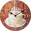 Reloj pared cuarzo redondo 12pulg