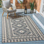 Alfombra interior exterior 2x3ft 7" Polipropileno