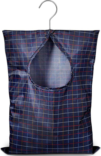 Bolsa pinzas ropa 11x15" 100 alfileres repelente agua