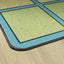 Alfombra educativa para niños 7'6"x12" 24 asientos