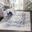Tapete Madison crema/azul marino 2'3"x4'