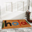 Felpudo Hola 17x29pulg multicolor