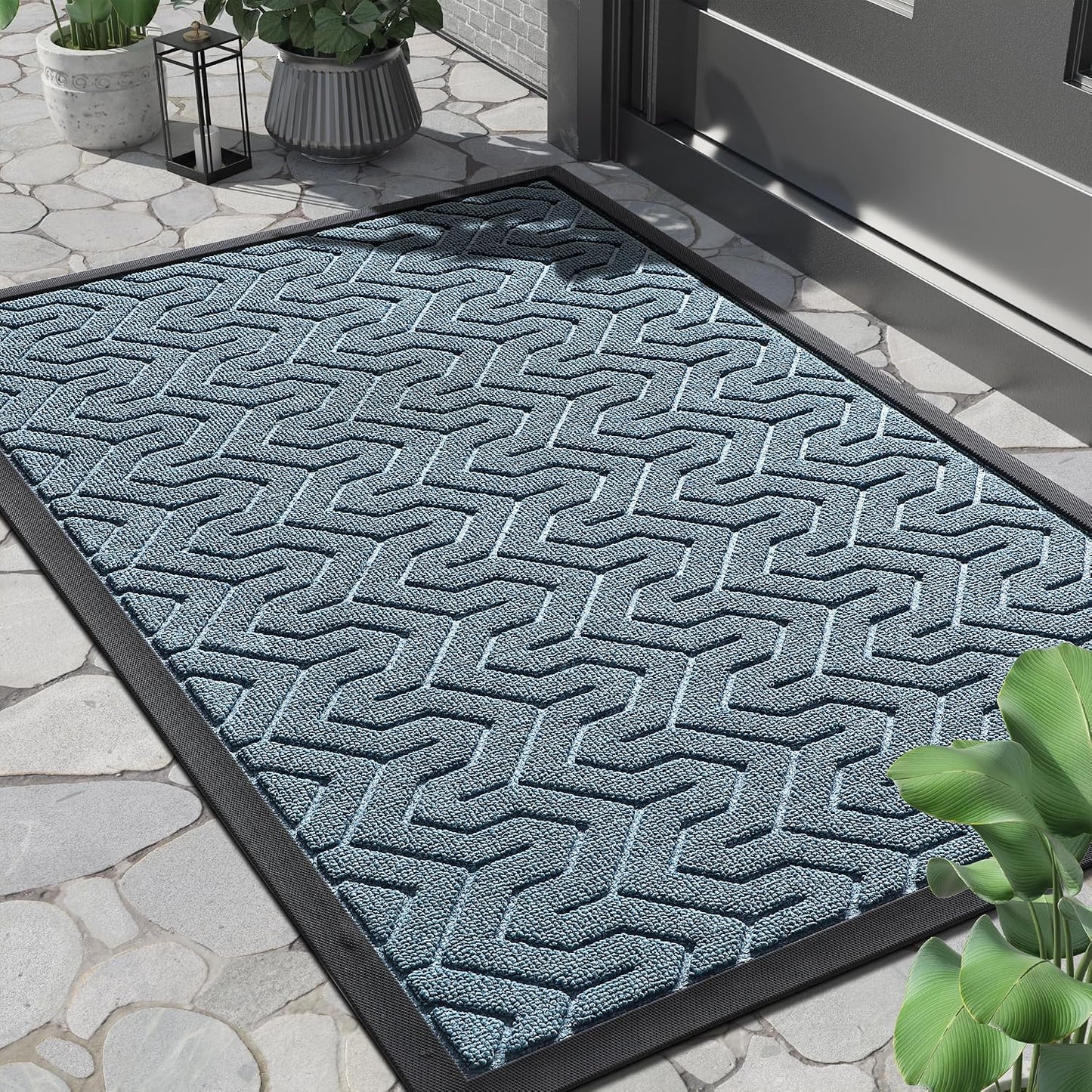 Felpudo puerta delantera impermeable antiderrap goma