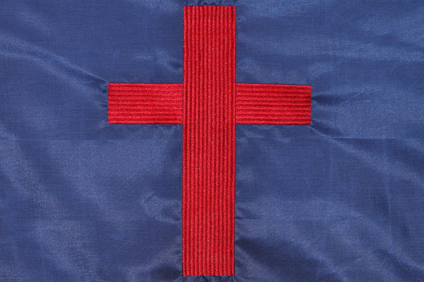 Bandera cristiana 3x5ft Oxford Poly bordado decoración hogar