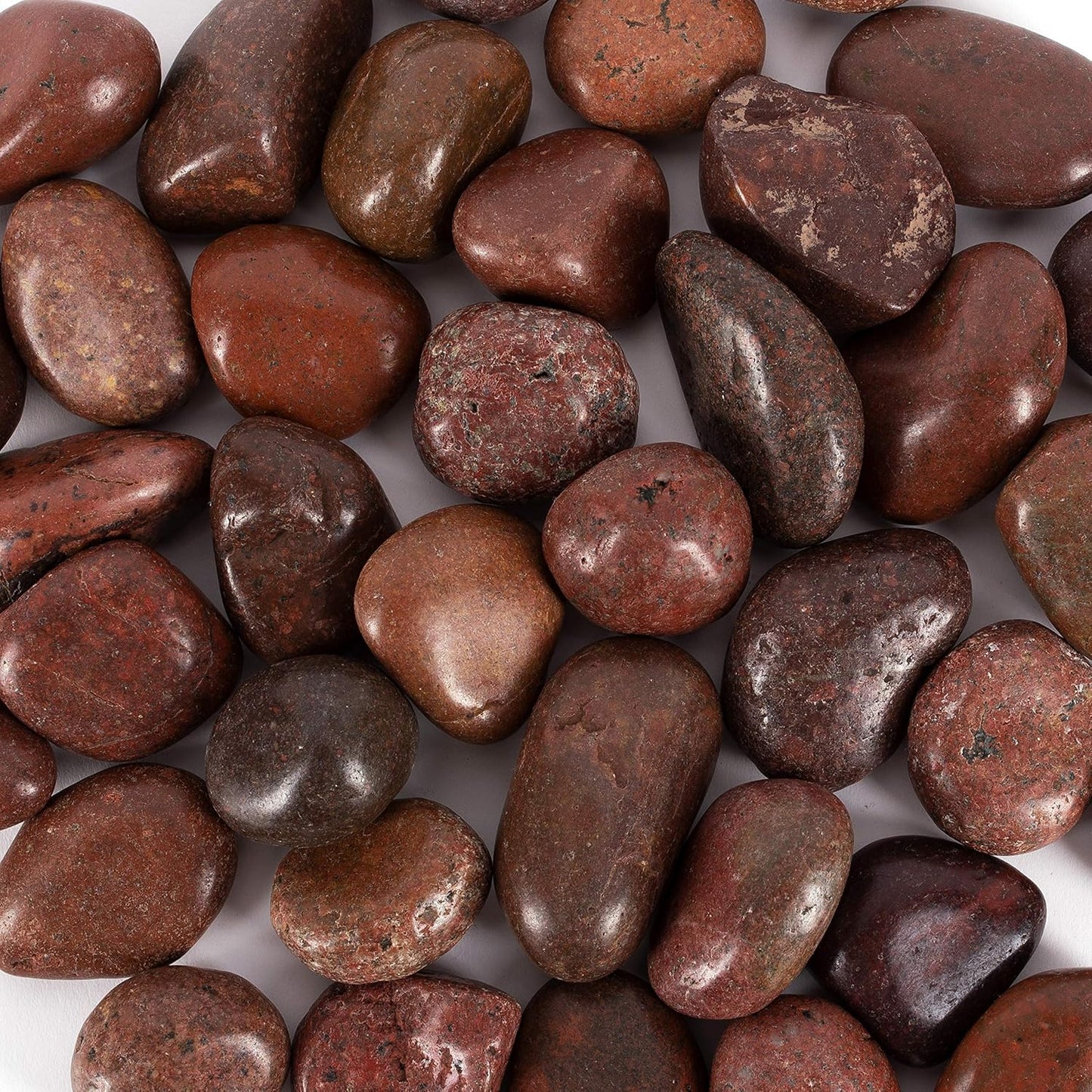 45 Piedras Río Decorativas para Macetas 1.6-2.4"