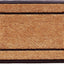 Felpudo Maxen 18x30" color natural/negro