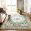 Tapete decorativo Monaco 3x5ft verde celeste sala