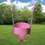 Columpio para niños pequeños rosa 60pulg cap 50lb