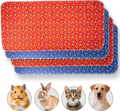 Forro jaula conejillo 47x24pulg almohadillas lavables