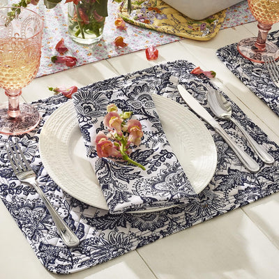 Set 2 manteles individuales reversibles algodón