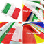 Bandera Italia 100ft con cadena 76 banderas decoración