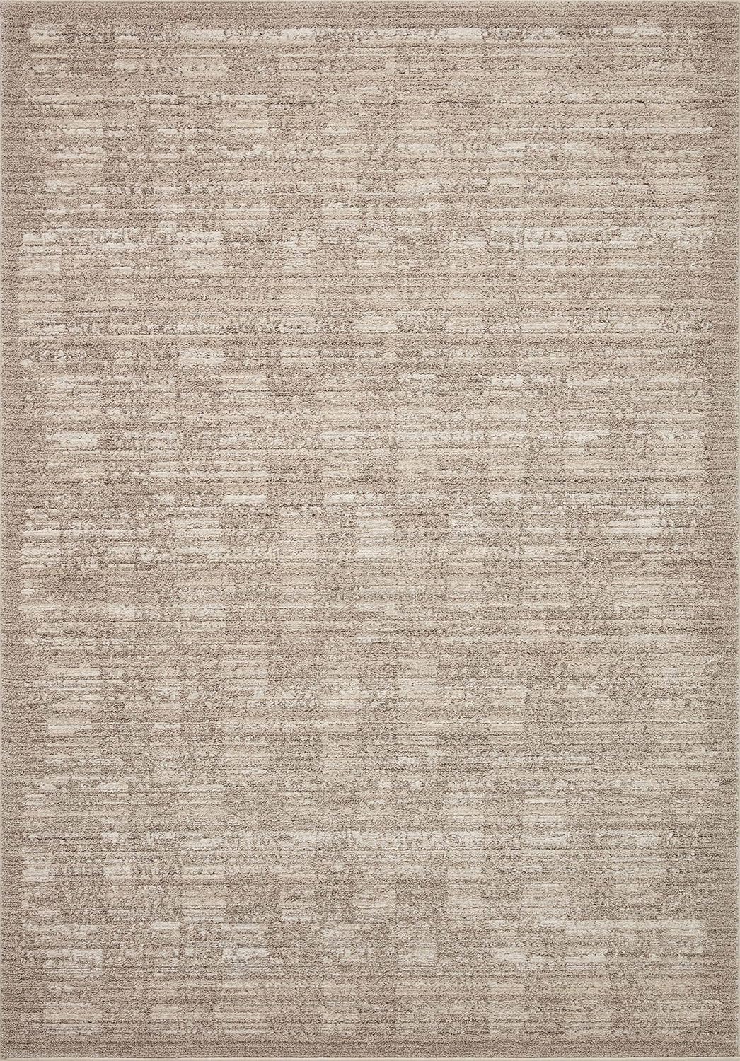 Alfombra decorativa Darby 2'7"x4' DAR-07 gris contemporánea
