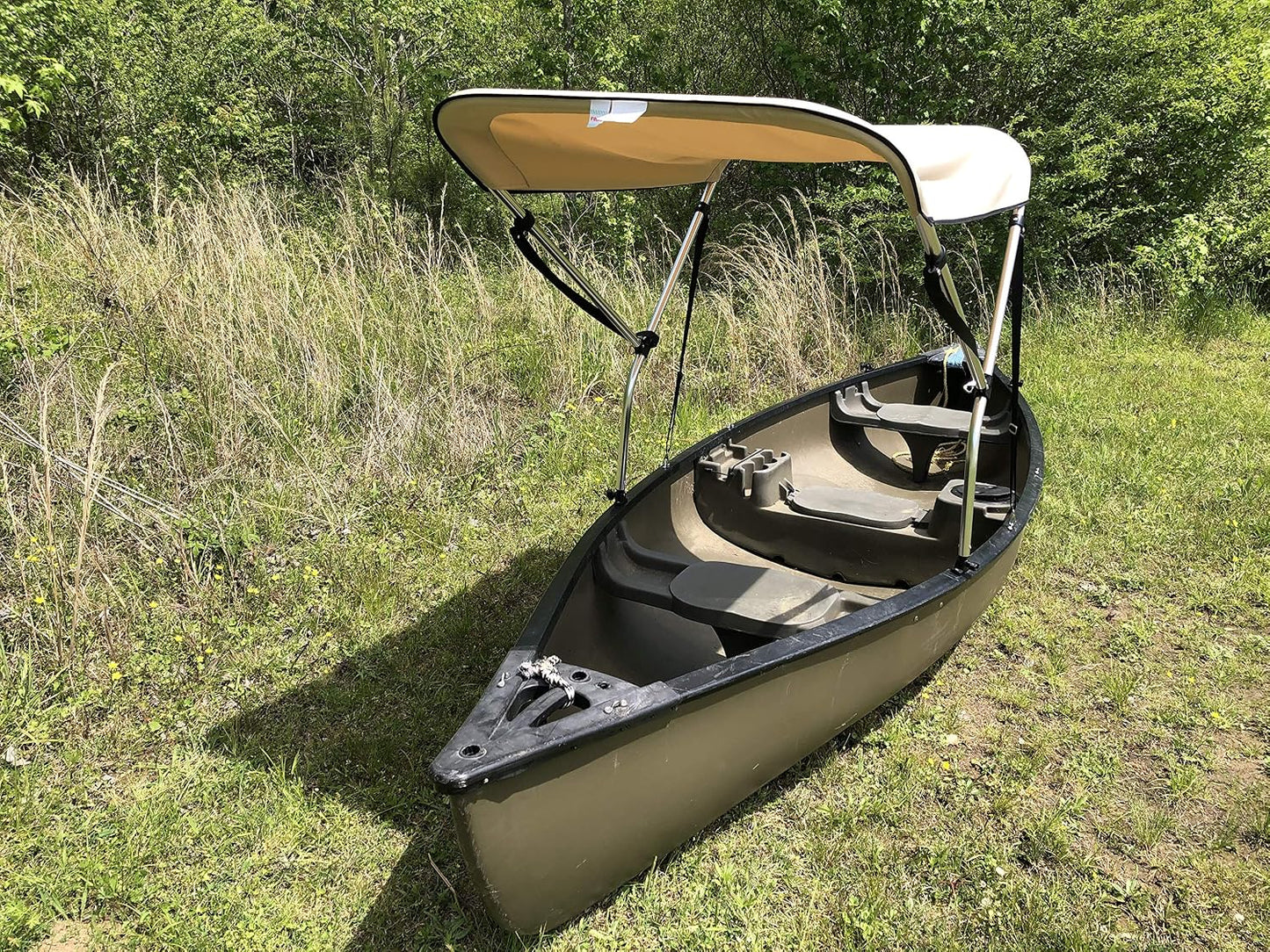 Parasol canoa/kayak beige 3x6pulg