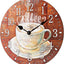 Reloj pared cuarzo redondo 12pulg