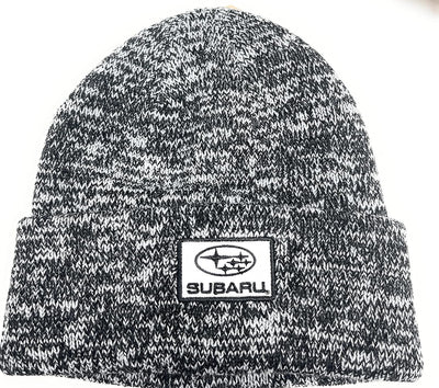 Sombrero punto puños gris negro jaspeado Impreza STI