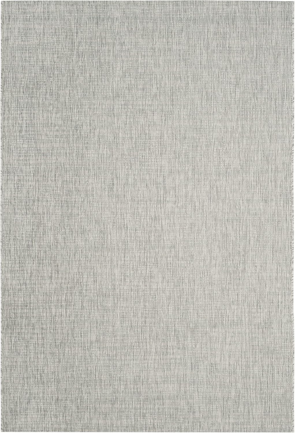 Alfombra baño exterior 4x5'7" Grey/Turquoise CY8576